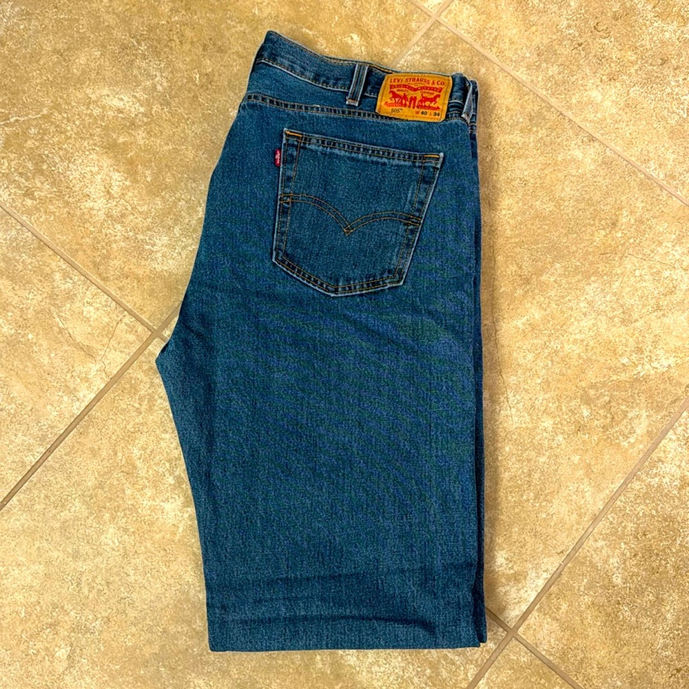 Men’s 505 Levi’s size 40 X 34